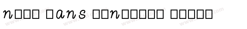 neue hans kendrick r字体转换